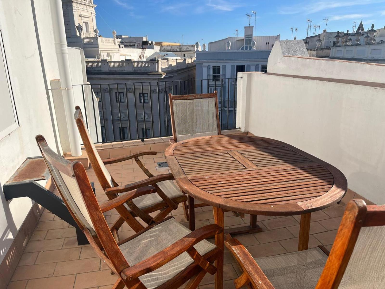Apartament El Bastinazo Con Terraza Privada Grupo Ac Gestion Kadyks Zewnętrze zdjęcie